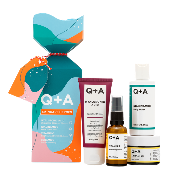 Q+A Skincare Heroes Gift Set