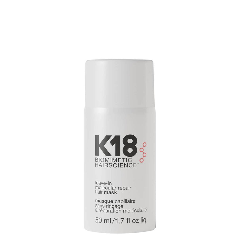 K18 LEAVE-IN MOLECULAR REPAIR HAIR MASK (VARIOUS SIZES)